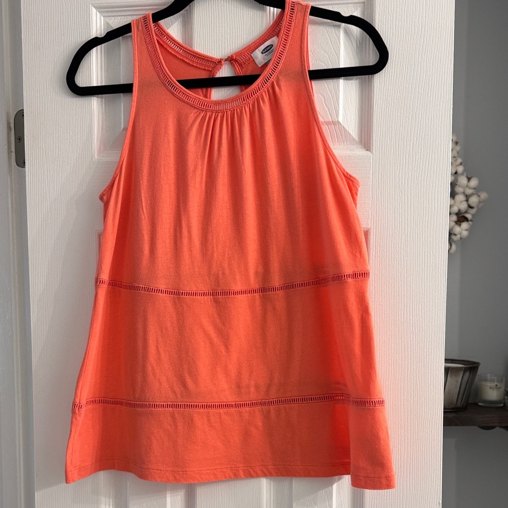 Old Navy Vibrant Coral Tank Top